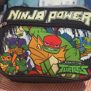 Nickelodeon Teenage Mutant Ninja Turtles Black and Green Bag